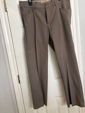 Lee Women's Brown Straight Leg Trousers